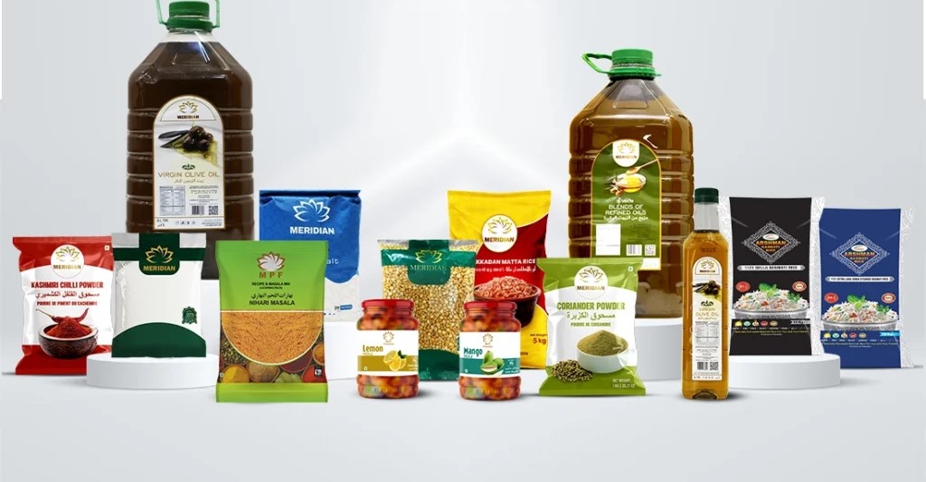Cargo ship and food pallets